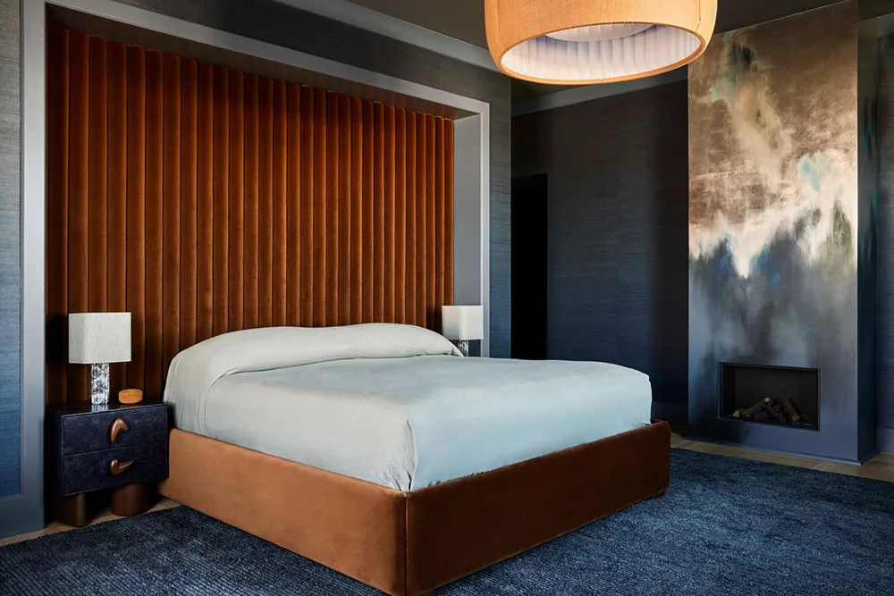 Paredes de techo y decoración elegante: casa adosada edwardiana en San Francisco - Gallery image 10