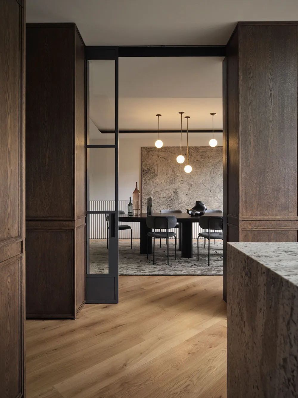 Interiores modernos elegantes de casas de los años 40 en Sydney - Gallery image 4