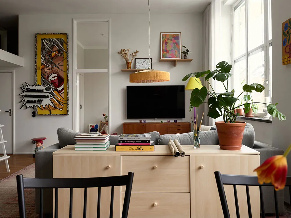 Live Loft in Former Post Office Building in Stockholm (69 sqm) - Gallery image 11