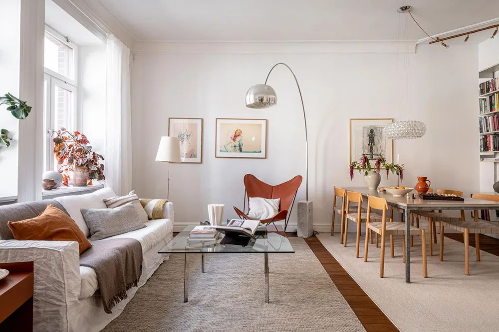 Nice Scandi Apartment with Unusual Layout and Olive-Colored Kids' Room - Gallery image 9