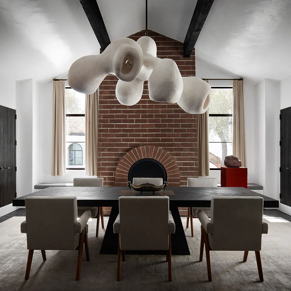 Eleganckie i nowoczesne wnętrza starożytnej fazendy w Kalifornii - Gallery image 6