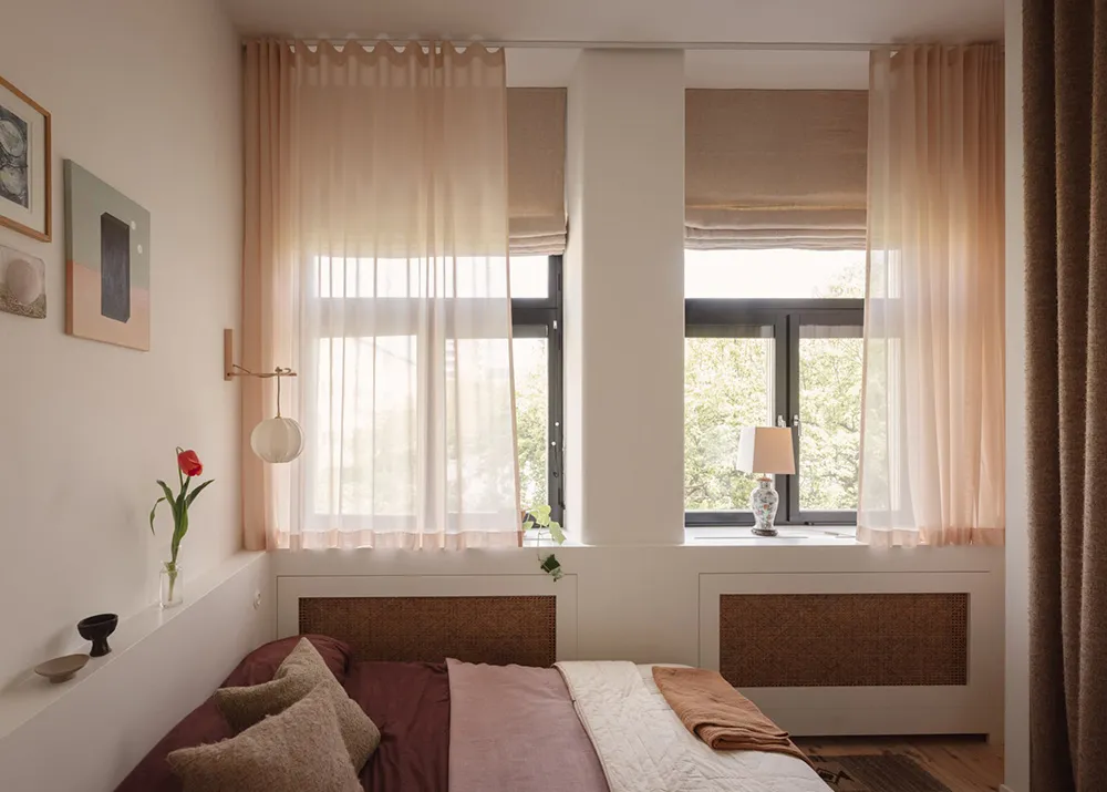 Żółta płytka i otwarty przestrzeń: mieszkanie w byłej szkole w Sztokholmie - Gallery image 13