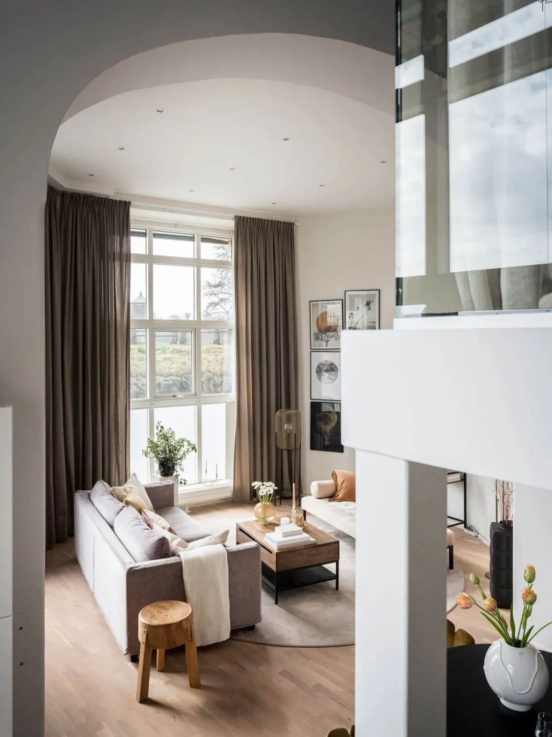 Арка і друге світло: незвичайна квартира в Швеції (67 кв. м) - Gallery image 1