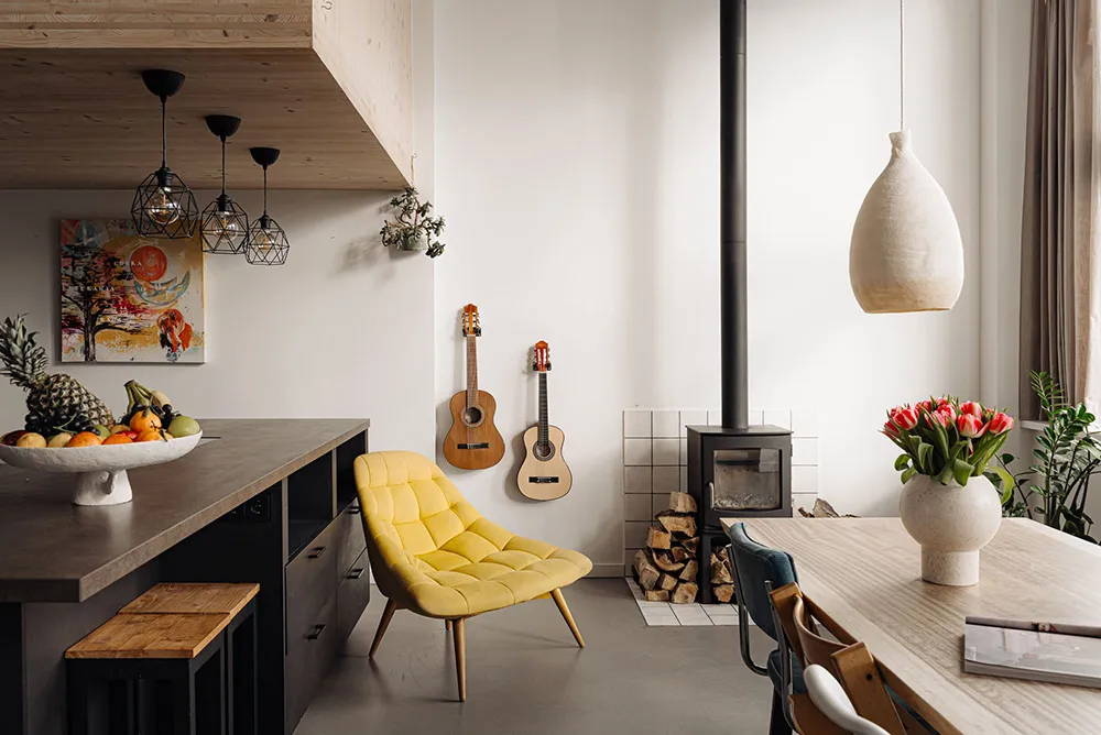 Loft luminoso en Ámsterdam con techos altos y terraza - Gallery image 5