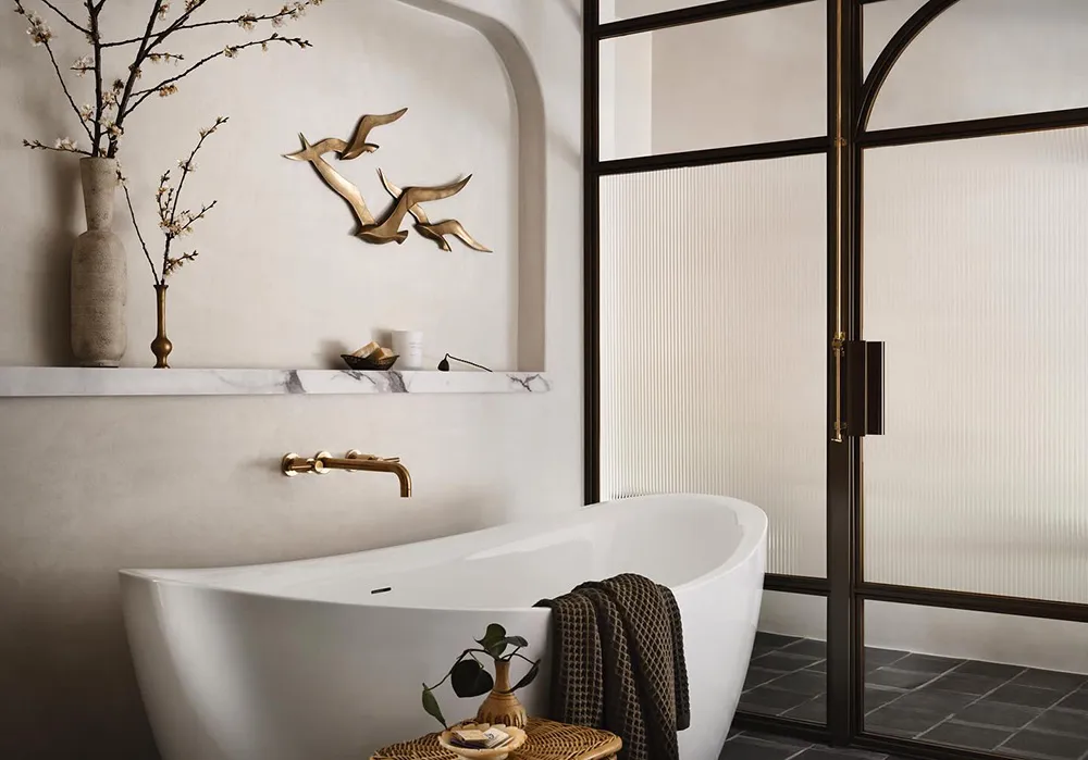 Elegancki dom mid century na tle natury: nowy projekt Joanny i Chipa Gains - Gallery image 21