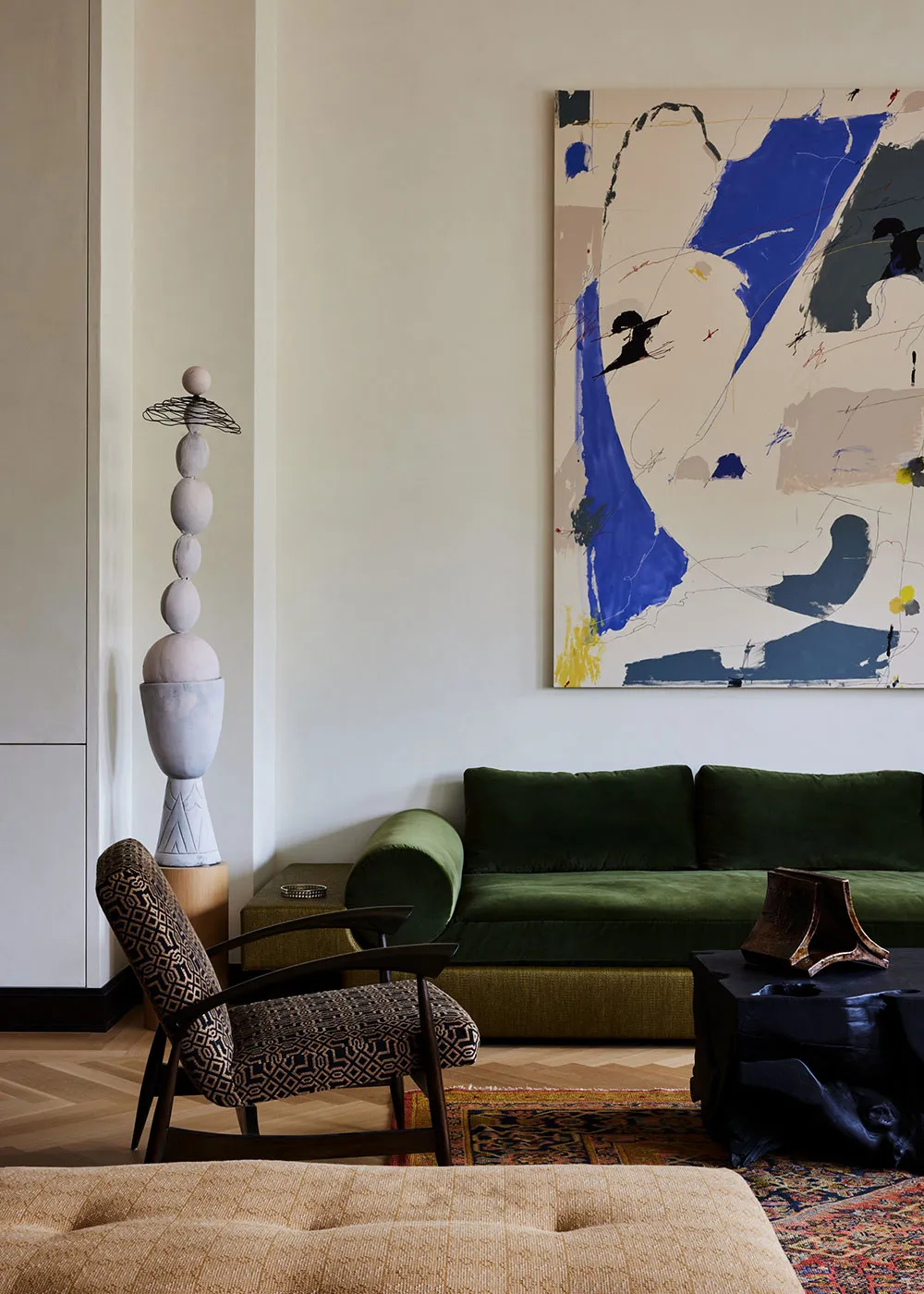 Wпечатujący loft w Soho z nowoczesnym sztuką i luksusowymi oknami - Gallery image 5