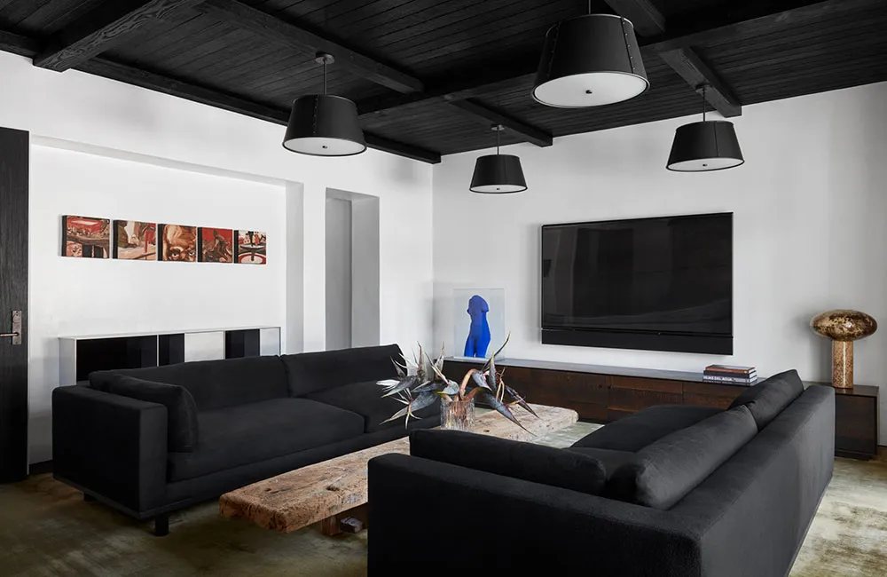 Eleganckie i nowoczesne wnętrza starożytnej fazendy w Kalifornii - Gallery image 13