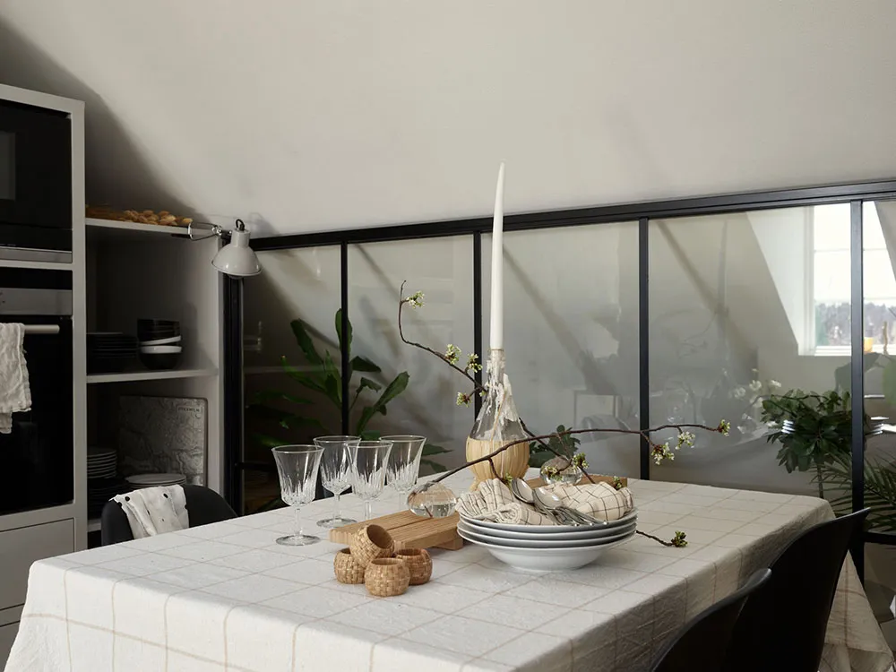 Appartement de mansarde dans un ancien bâtiment en Suède (39 m²) - Gallery image 14