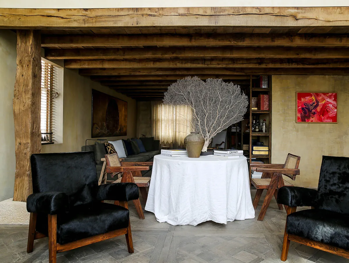 Naturalna piękno natury w mieszkaniu artysty w centrum Londynu - Gallery image 5