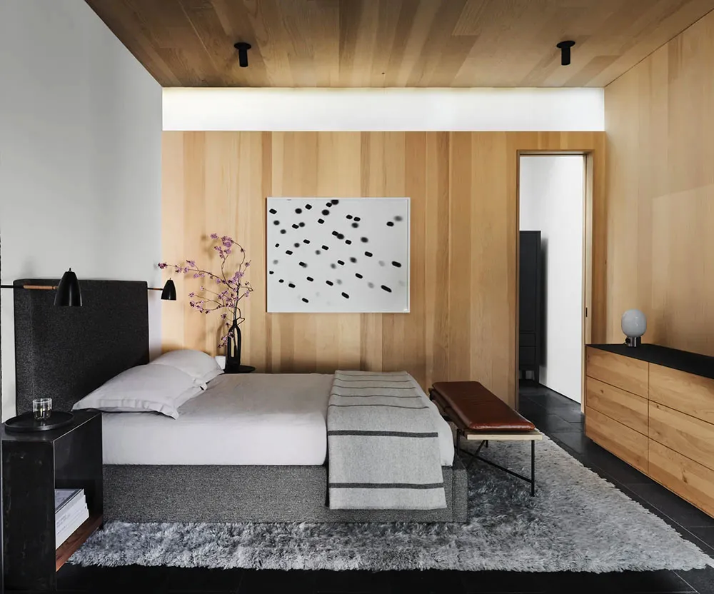 Grobheit dunkler Töne und Wärme natürlichen Holzes: Haus am Tahoe-See - Gallery image 17