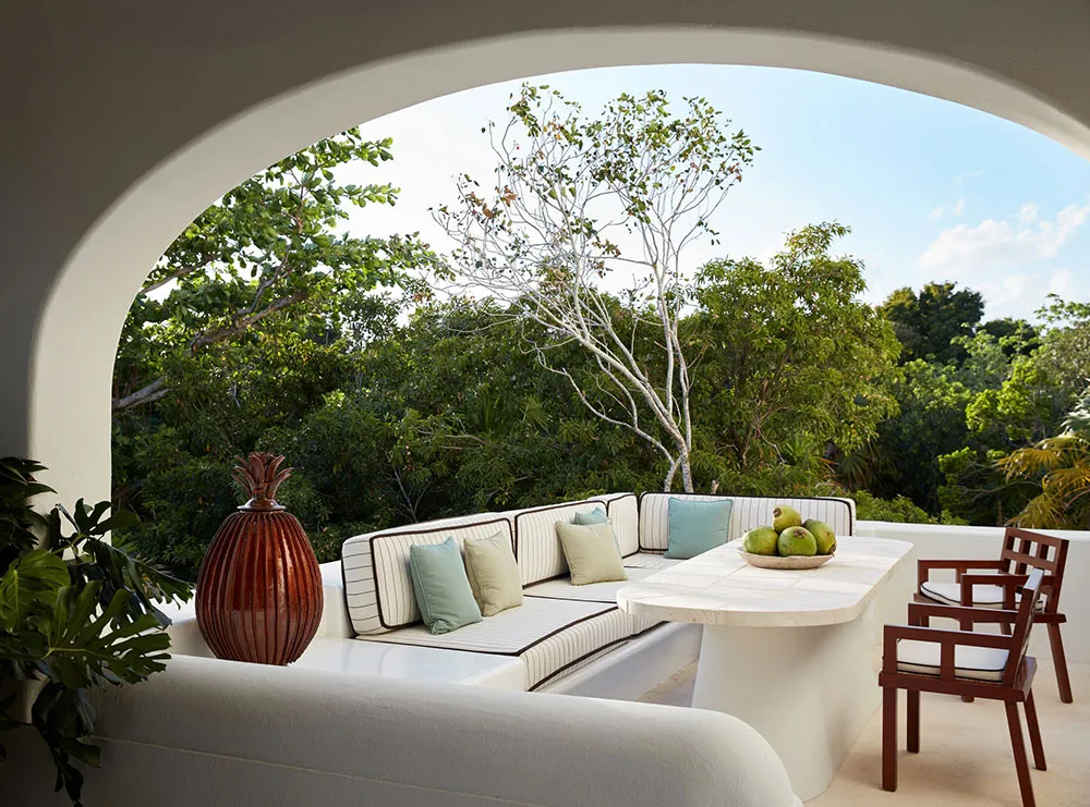 Оригинальные принты и детали в дизайне отеля Esencia в Мексике - Gallery image 3