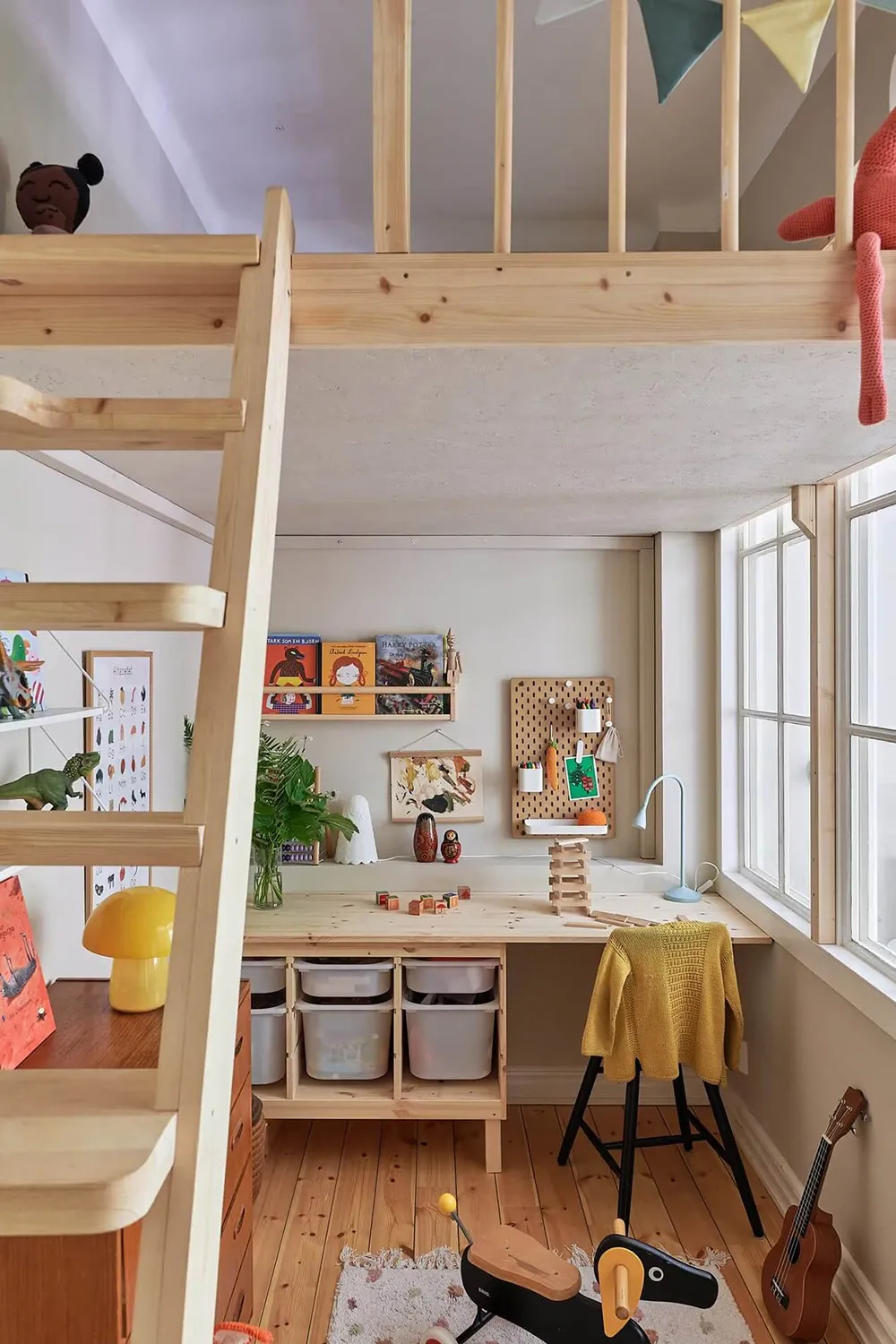 Tonos verdes y sofá a cuadros: apartamento en Estocolmo (47 m²) - Gallery image 13