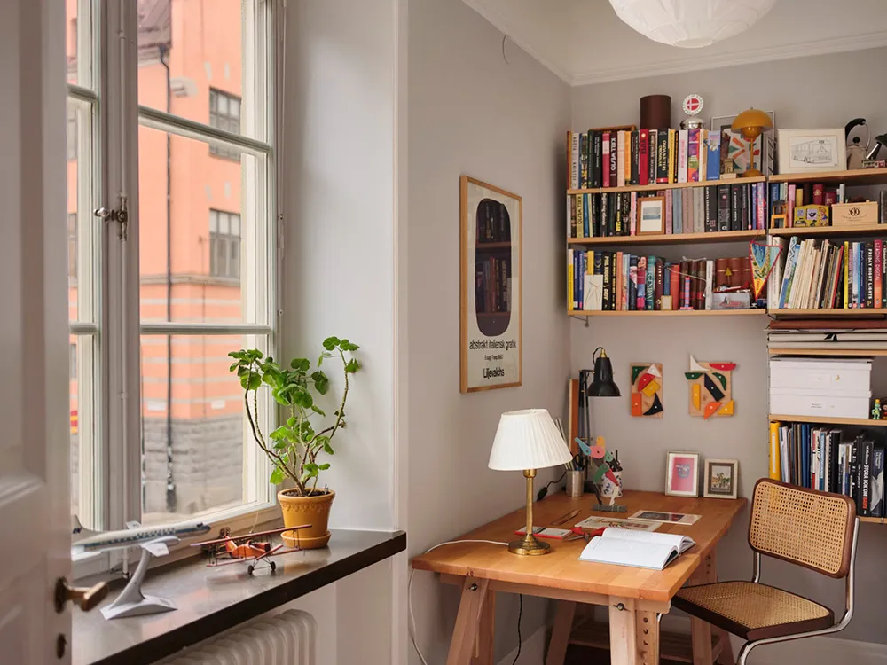 Agradable apartamento escandinavo con libros (90 m²) - Gallery image 12
