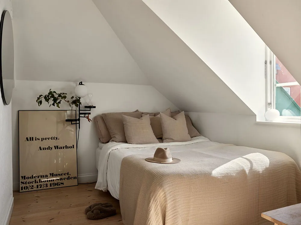 Appartement de mansarde dans un ancien bâtiment en Suède (39 m²) - Gallery image 19