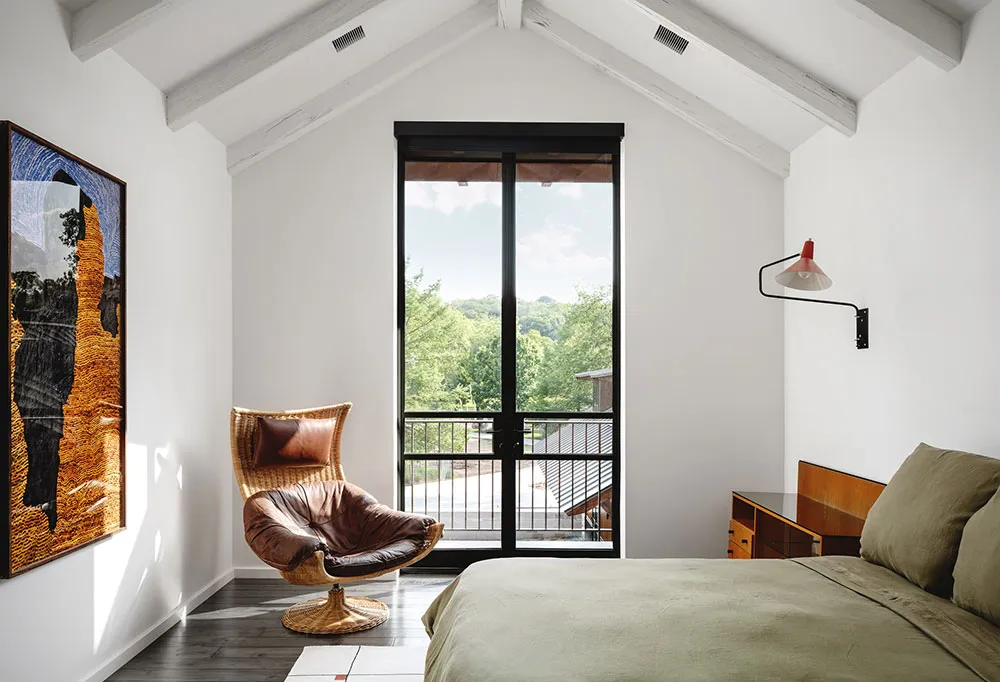 Espace imposant de maison familiale au style grange à Austin - Gallery image 13