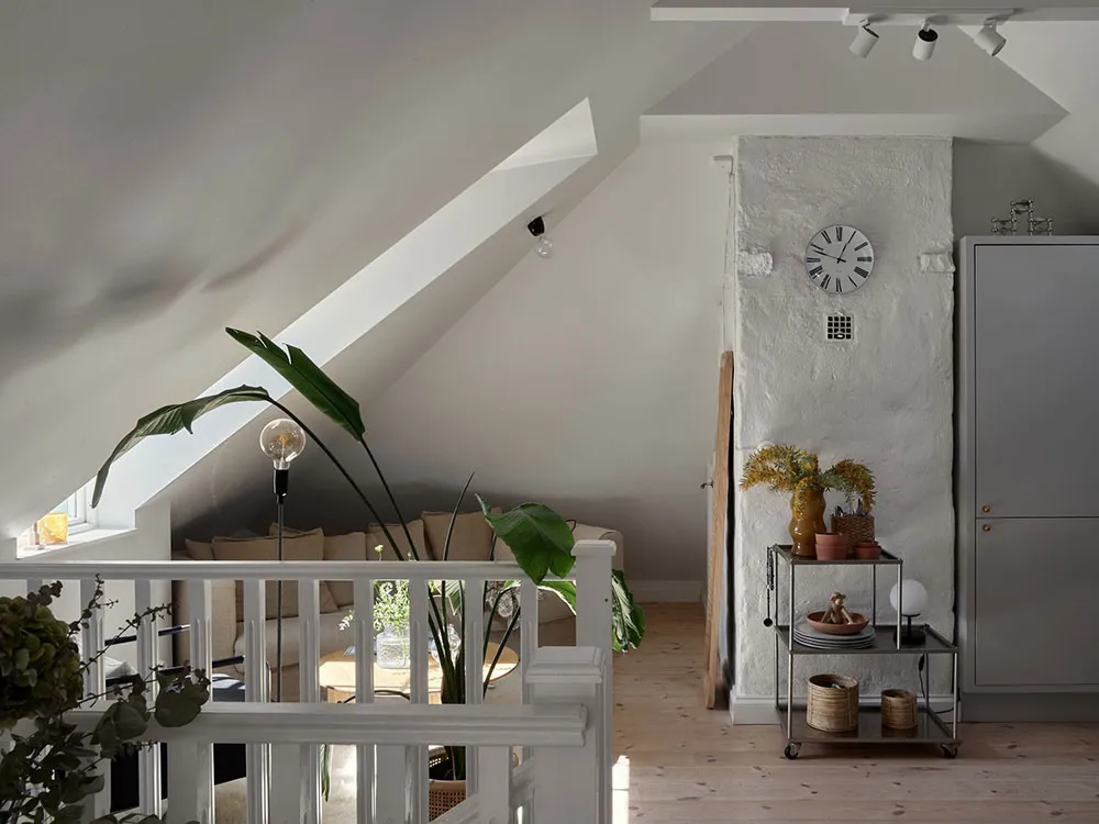 Appartement de mansarde dans un ancien bâtiment en Suède (39 m²) - Gallery image 9