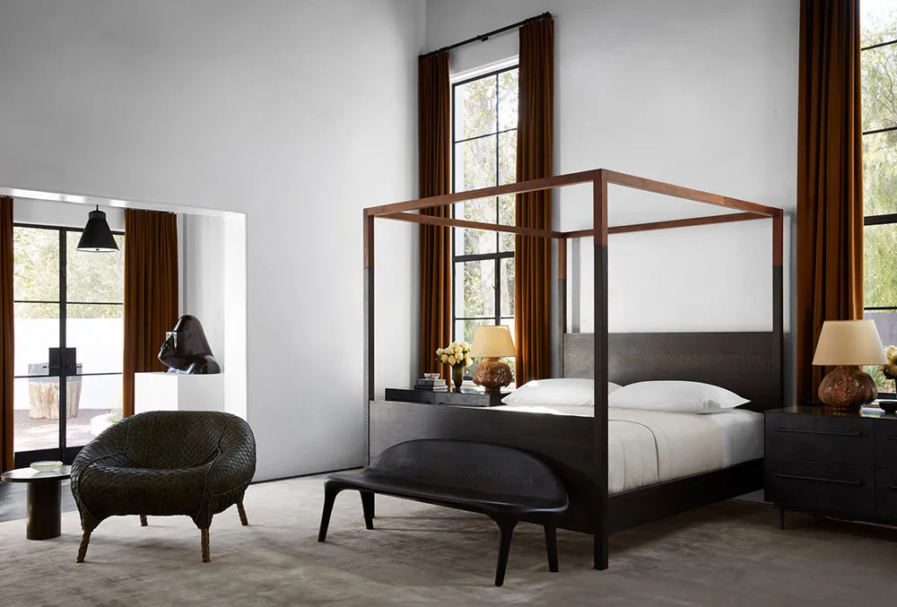 Eleganckie i nowoczesne wnętrza starożytnej fazendy w Kalifornii - Gallery image 19