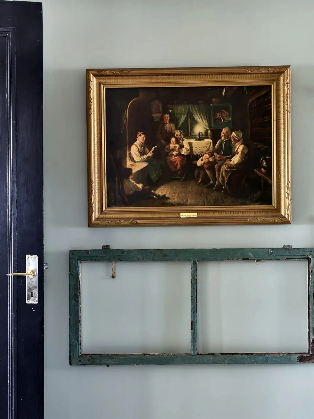 Стіни з обоями та знахідки з блошиних ринків: дача в Швеції - Gallery image 11