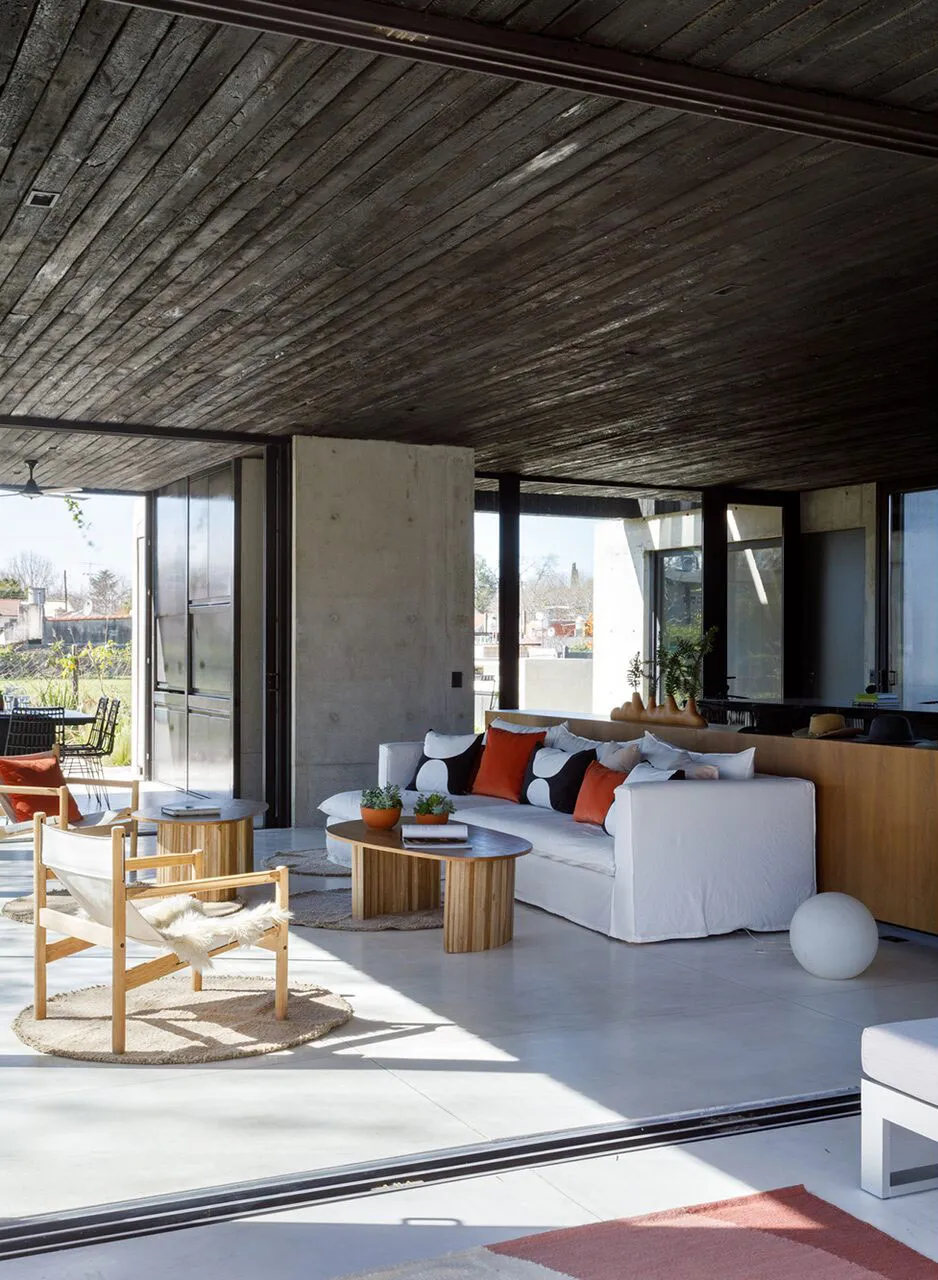 Modern Villa Made of Wood and Concrete in Argentina - Gallery image 1