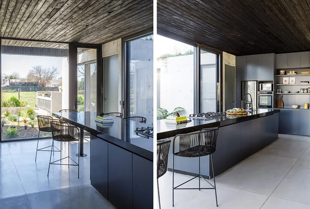 Modern Villa Made of Wood and Concrete in Argentina - Gallery image 9