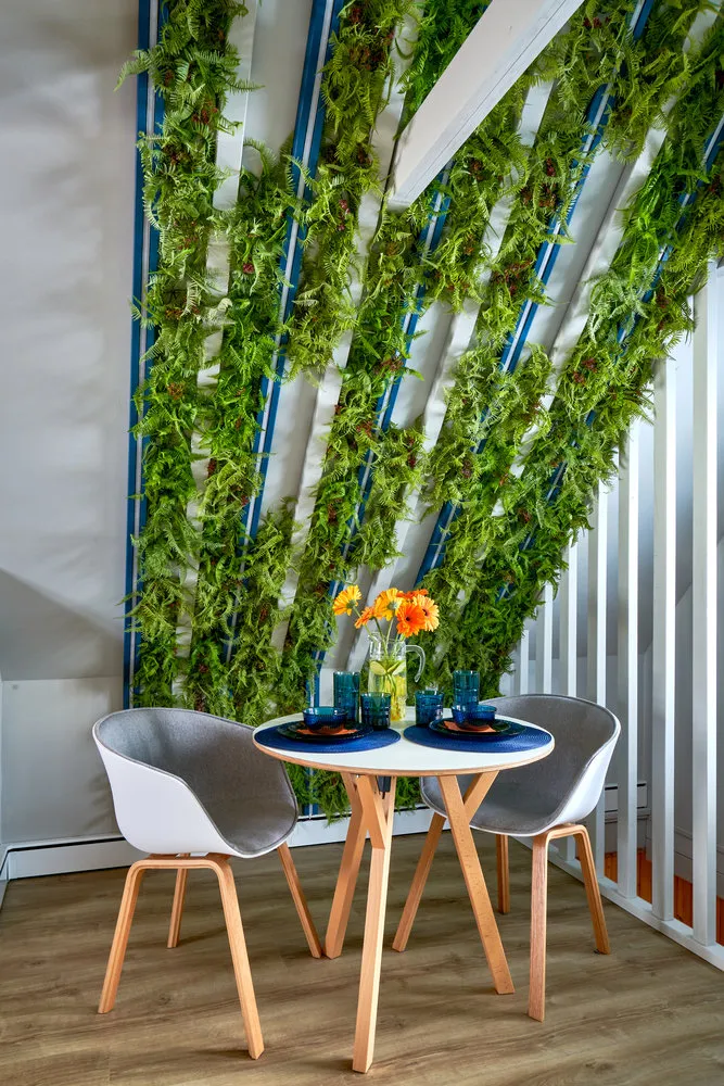 Foto: estilo moderno, decoración de interiores, casa de campo, región de Moscú, menos de 40 metros, Julia Bortnevskaia – foto en nuestro sitio web