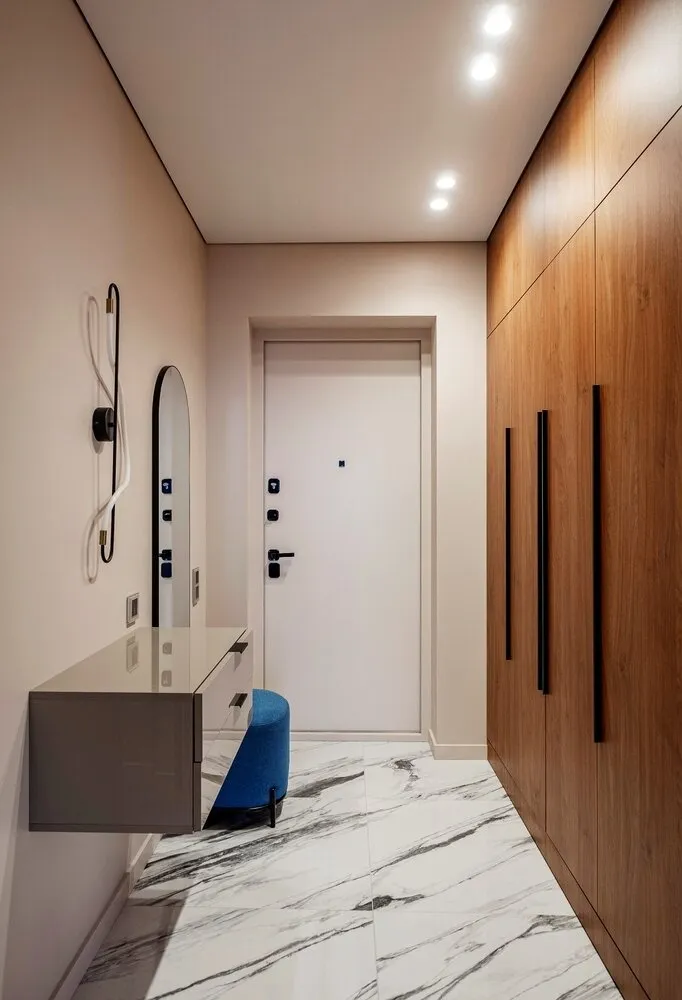 Foto: estilo moderno, apartamento, proyecto de la semana, Moscú, edificio monolítico, 3 habitaciones, 60-90 m², Ekaterina Markova - foto en nuestro sitio web