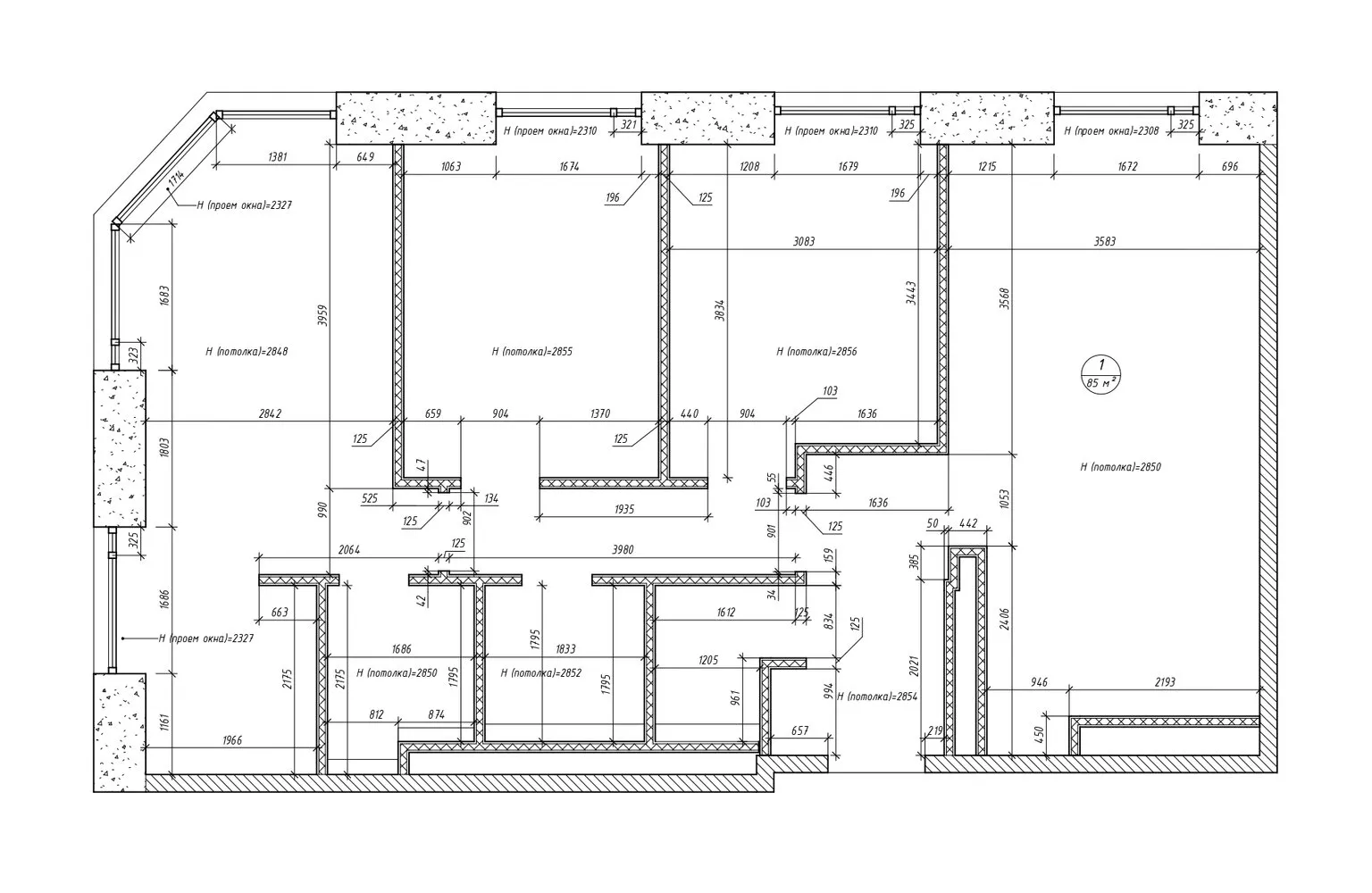 Foto: estilo moderno, apartamento, proyecto de la semana, Moscú, edificio monolítico, 3 habitaciones, 60-90 m², Ekaterina Markova - foto en nuestro sitio web
