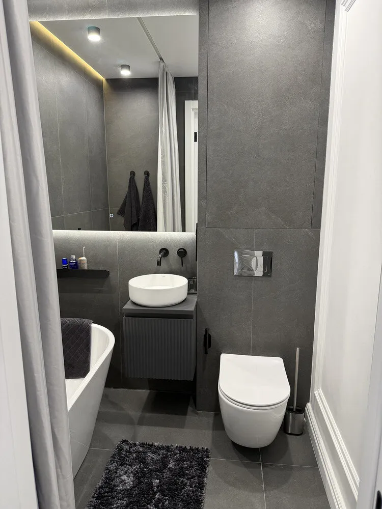 Foto: estilo neoclásico, Apartamento, Proyecto del día, Moscú, Casa de estilo júpiter, 2 habitaciones, 40-60 metros, neoclásico con elementos modernos, Ekaterina Mishukova – fotos en nuestro sitio web