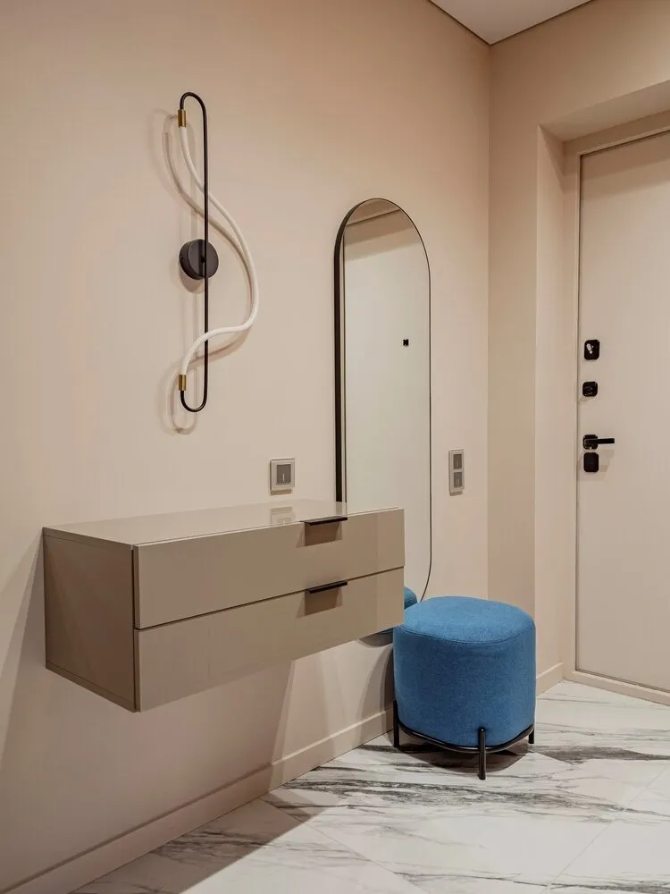 Foto: estilo moderno, apartamento, proyecto de la semana, Moscú, edificio monolítico, 3 habitaciones, 60-90 m², Ekaterina Markova - foto en nuestro sitio web