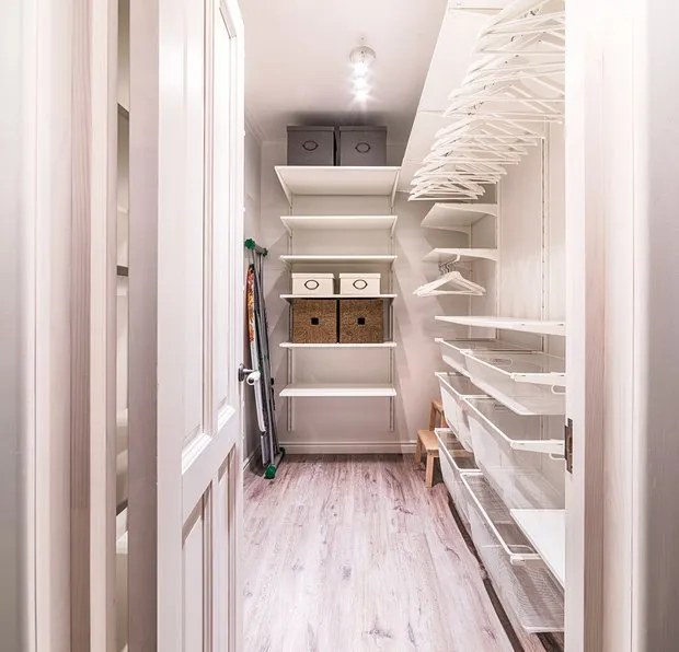 照片:北欧和现代风格衣柜,技巧 - 我们网站上的照片