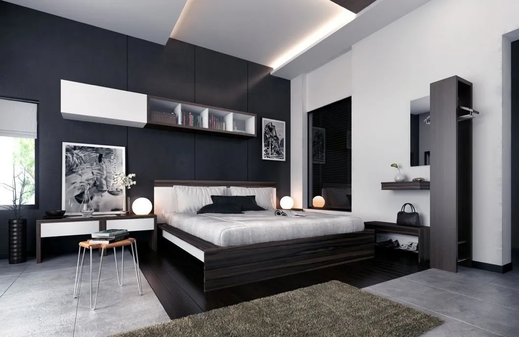 Фотографія: Спальня у стилі Современий, Декор інтер’єру, Дизайн інтер’єру, Колір у інтер’єрі – фото на нашому сайті