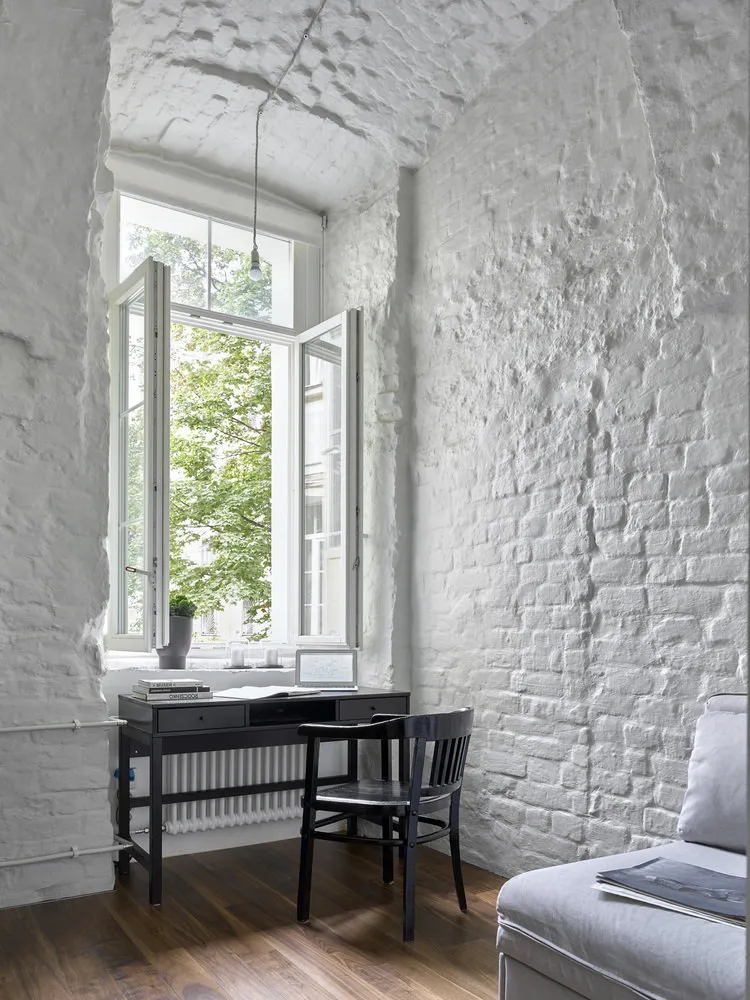 Фотографія: Кабінет у стилі Мінімалізм, Квартира, Проект тижня, Москва, Старий фонд, 3 кімнати, 60-90 метрів, Арсений Борисенко, za bor – фото на нашому сайті