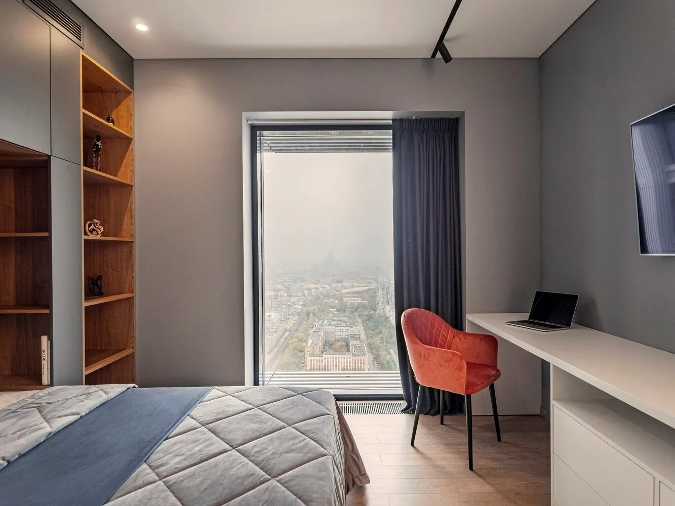 Foto: estilo moderno, apartamento, proyecto de la semana, Moscú, edificio monolítico, 3 habitaciones, 60-90 m², Ekaterina Markova - foto en nuestro sitio web