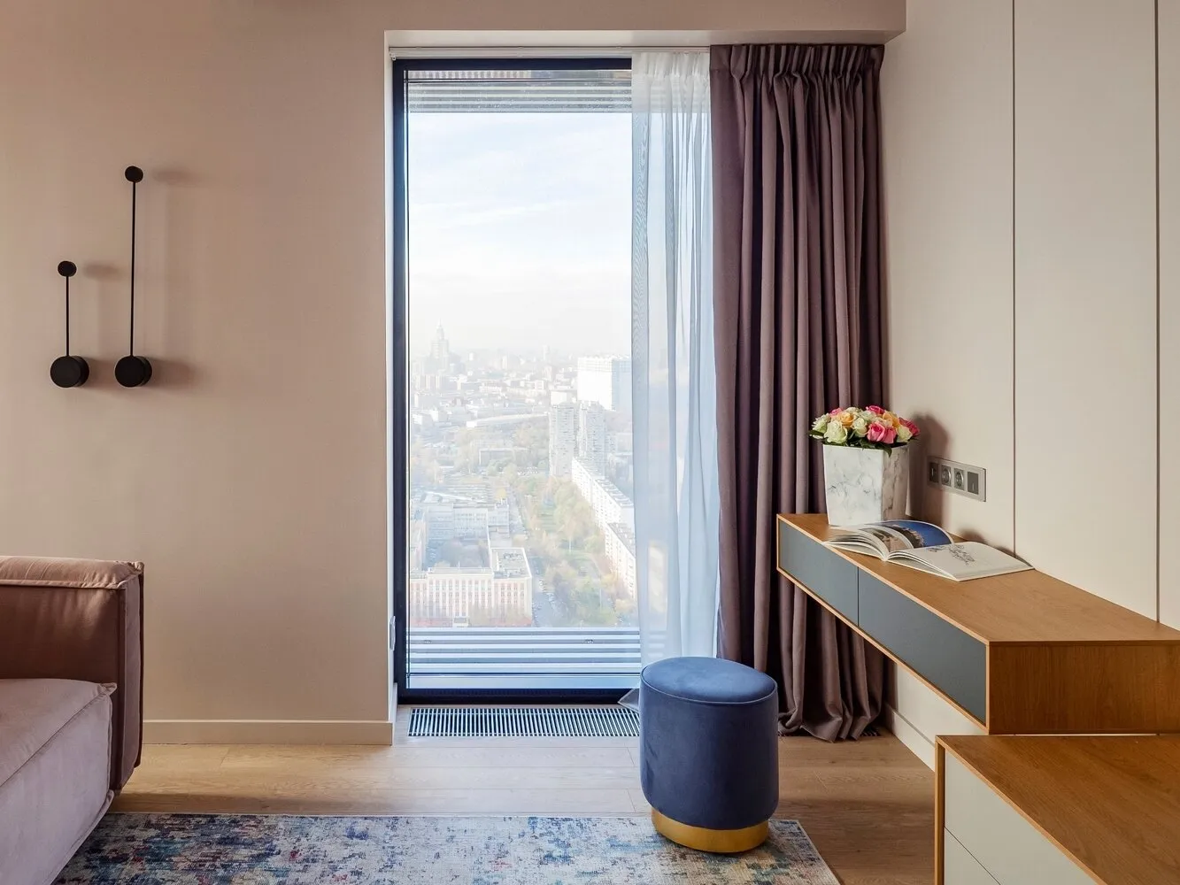 Foto: estilo moderno, apartamento, proyecto de la semana, Moscú, edificio monolítico, 3 habitaciones, 60-90 m², Ekaterina Markova - foto en nuestro sitio web