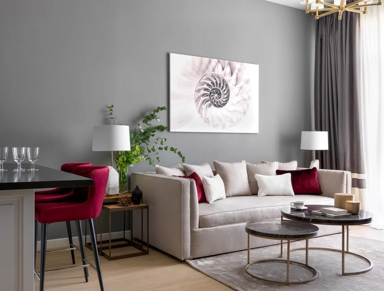 Photo: Living Room in Modern Style, Nadya Zотова, Guide, Elena Ivanova, Olesya Shlyakhtina, Anna Moghjaro, Cartelle Design, Victoria Vlasova, Anna Rims – photo on our website