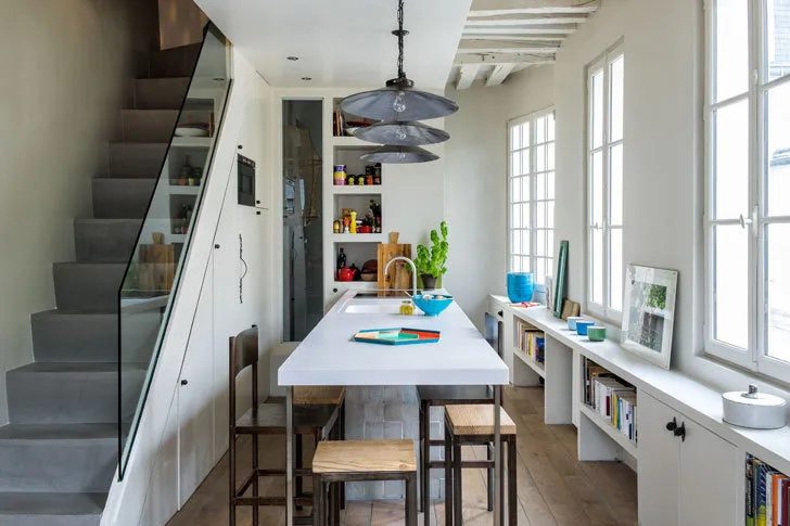 照片:时尚风格,室内装饰,公寓,巴黎 – 我们网站上的照片