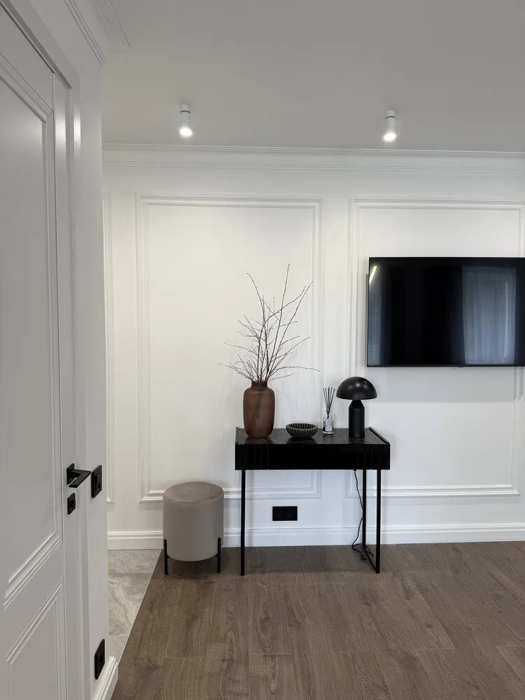 Foto: estilo neoclásico, Apartamento, Proyecto del día, Moscú, Casa de estilo júpiter, 2 habitaciones, 40-60 metros, neoclásico con elementos modernos, Ekaterina Mishukova – fotos en nuestro sitio web