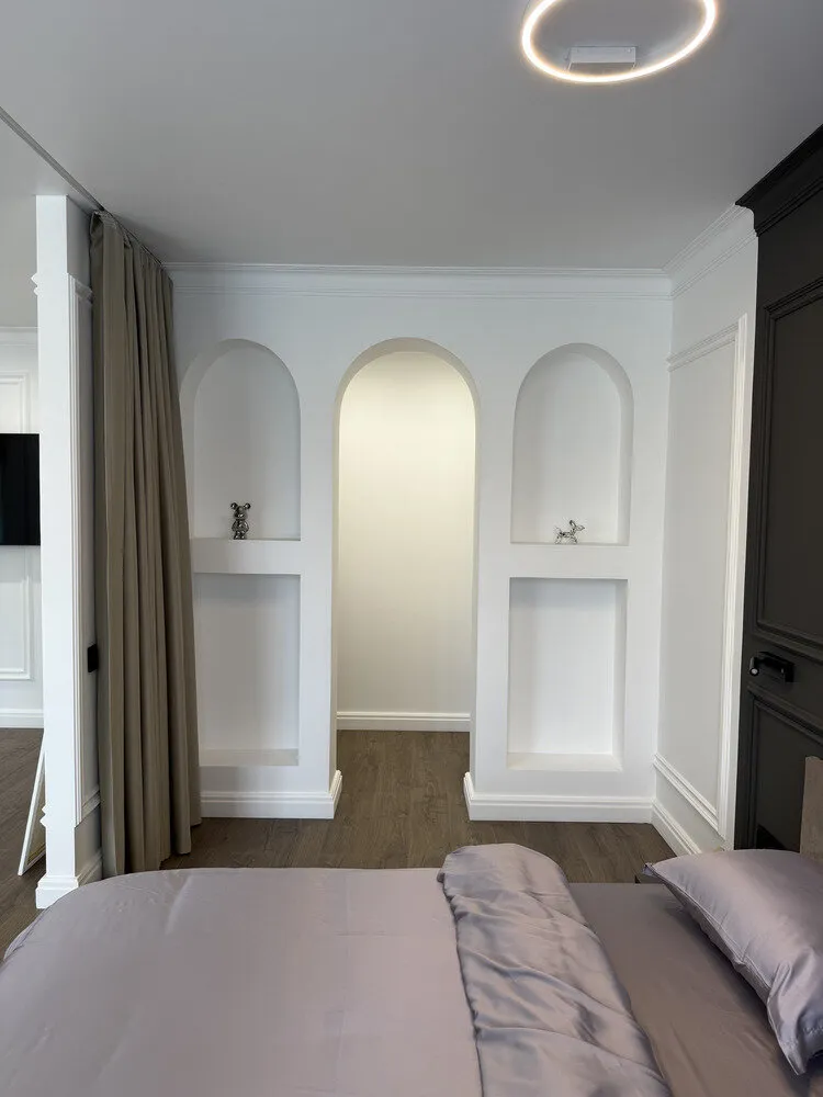 Foto: estilo neoclásico, Apartamento, Proyecto del día, Moscú, Casa de estilo júpiter, 2 habitaciones, 40-60 metros, neoclásico con elementos modernos, Ekaterina Mishukova – fotos en nuestro sitio web