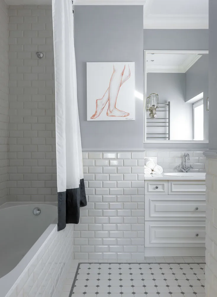 照片：现代风格浴室，技巧，奥尔加·索尔尼希科娃 – 我们网站上的照片