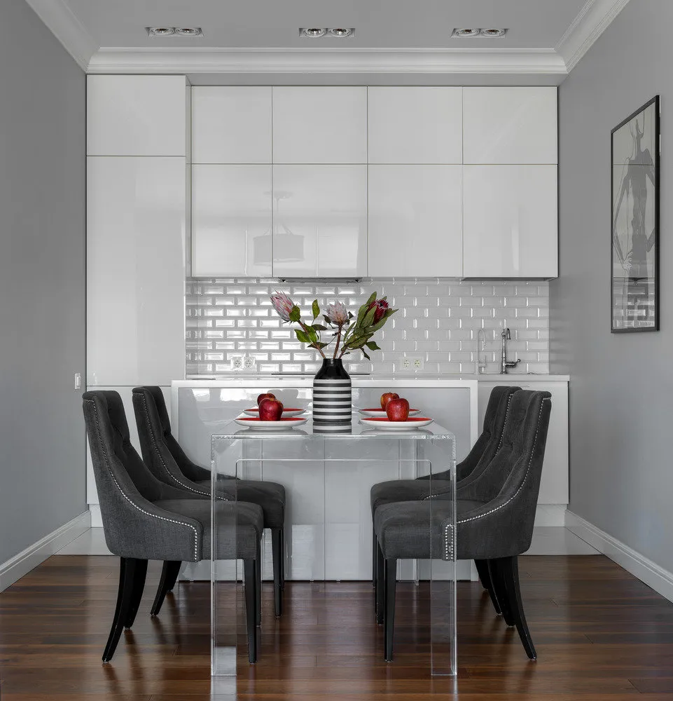 照片：现代风格厨房和餐厅，技巧，奥尔加·索尔尼希科娃 – 我们网站上的照片