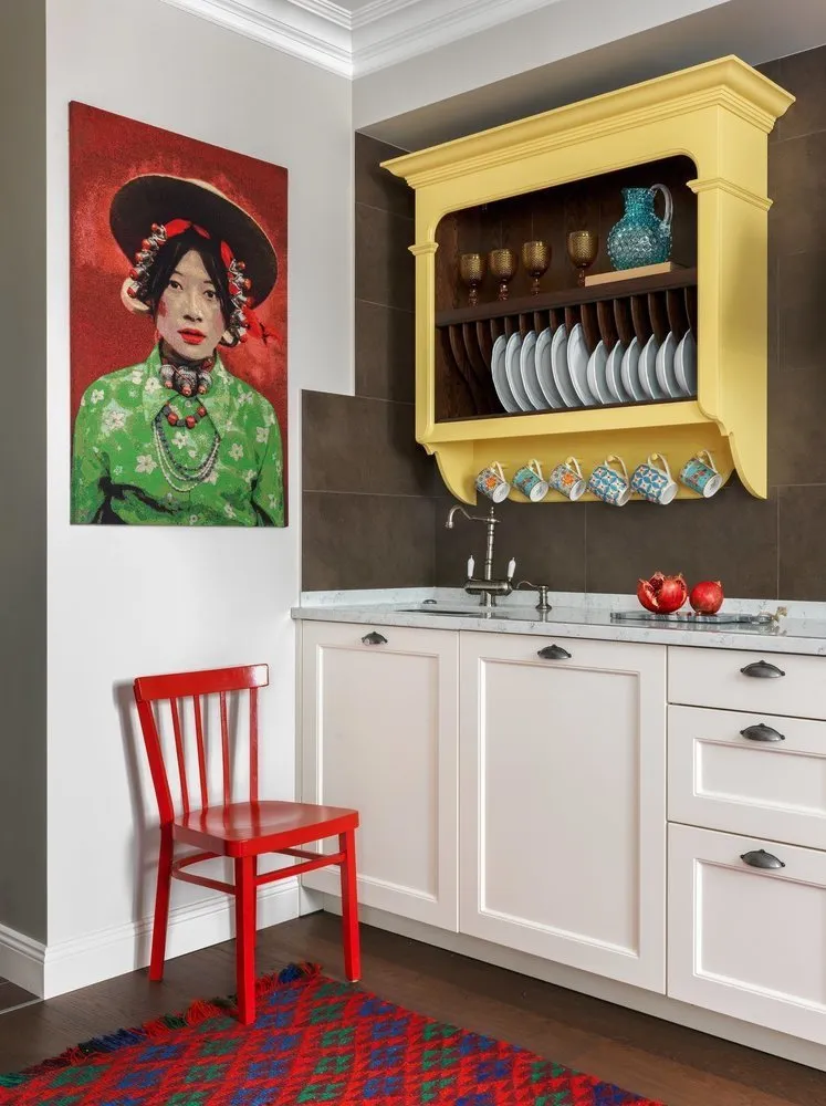 Photo: Kitchen and Dining Room in Scandinavian Style, Nadya Zотова, Guide, Elena Ivanova, Olesya Shlyakhtina, Anna Moghjaro, Cartelle Design, Victoria Vlasova, Anna Rims – photo on our website