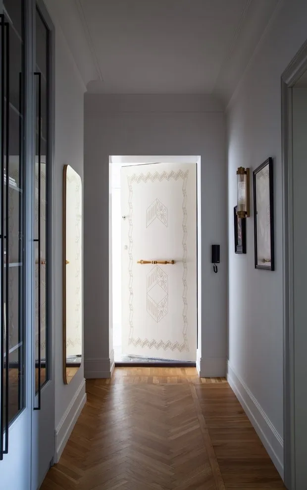 Foto: Entrada en estilo moderno, Apartamento, Proyecto de la Semana, 3 habitaciones, Más de 90 metros cuadrados, Stavropol, Viktoría Osipova – fotos en nuestro sitio web