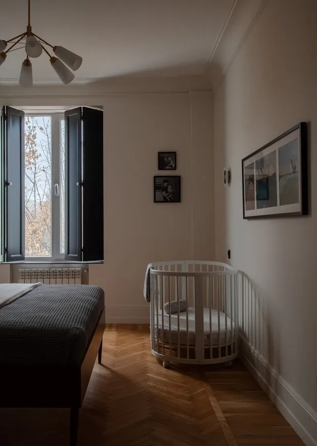 Foto: Dormitorio en estilo moderno, Apartamento, Proyecto de la Semana, 3 habitaciones, Más de 90 metros cuadrados, Stavropol, Viktoría Osipova – fotos en nuestro sitio web