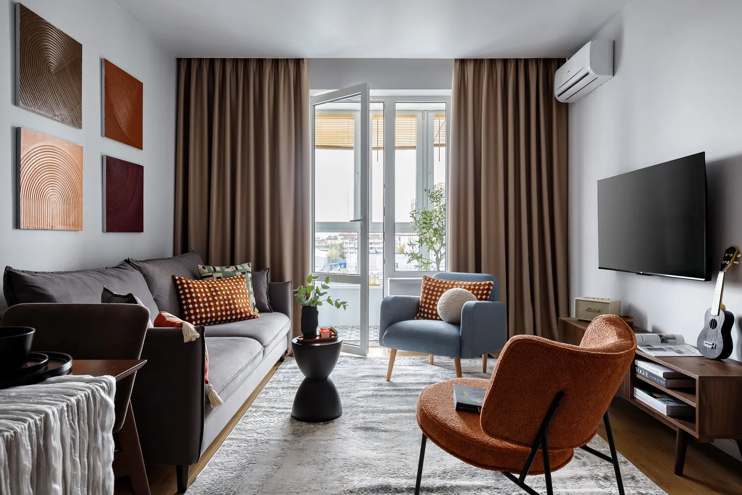 Foto: estilo, Apartamento, Consejos, 2 habitaciones, Anastasia Dubovskaya – foto en nuestro sitio web