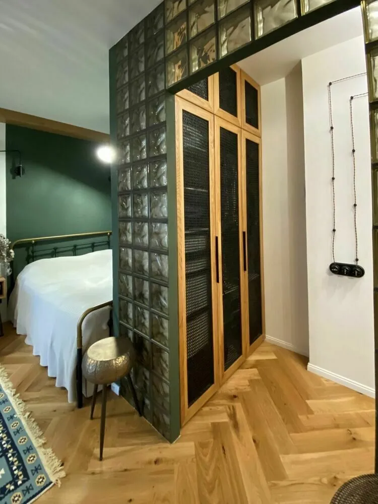 Foto: Vestíbulo en estilo moderno, Proyecto de la semana, reforma de chruschevka, Chruschevka, hasta 40 metros, foto del interior de una chruschevka en nuestro sitio web