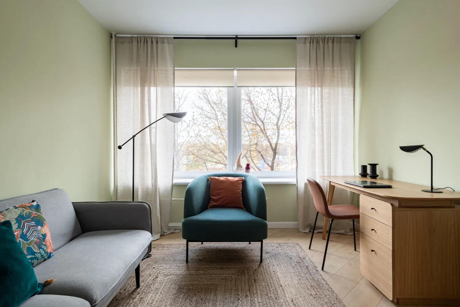 Foto: estilo moderno, Apartamento, Proyecto de la semana, Moscú, Khrushchevka, Edificio de ladrillo, 2 habitaciones, 40-60 metros, Lubov Pivovarova – foto en nuestro sitio web