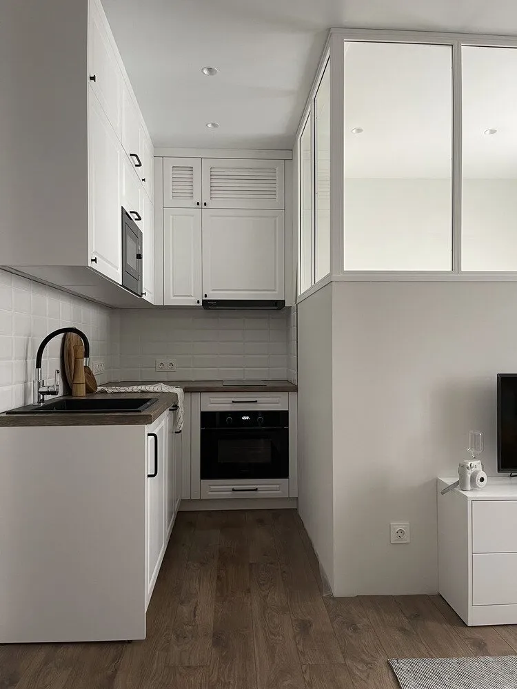 Foto: estilo , Escandinavo, Moderno, Apartamento pequeño, Apartamento, Estudio, Proyecto de la semana, Kazán, hasta 40 metros, Proyección – foto en nuestro sitio web