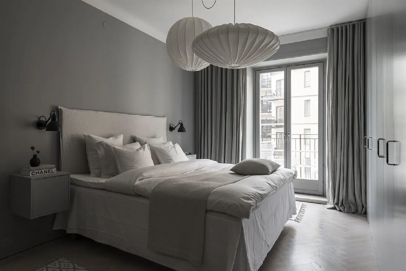 照片:现代卧室风格 – 我们网站上的照片