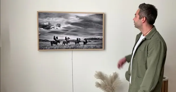 Photo: in style, Scandinavian, Apartment, Tips, Samsung, 2 rooms, 60-90 sqm, The Frame, Skolkovo – photo on our website