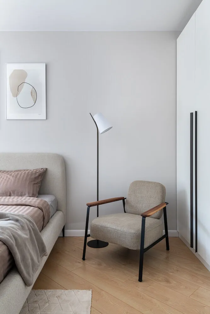 Foto: estilo moderno, Apartamento, Proyecto de la semana, Moscú, Khrushchevka, Edificio de ladrillo, 2 habitaciones, 40-60 metros, Lubov Pivovarova – foto en nuestro sitio web